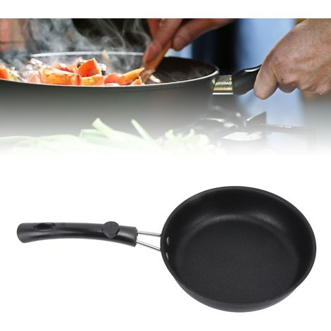 Antihaftpfanne, Eierpfanne, kleine Haushaltspfanne mit geringem Öl- und Rauchentwicklung, Steakpfanne, 16 cm. (1/5)