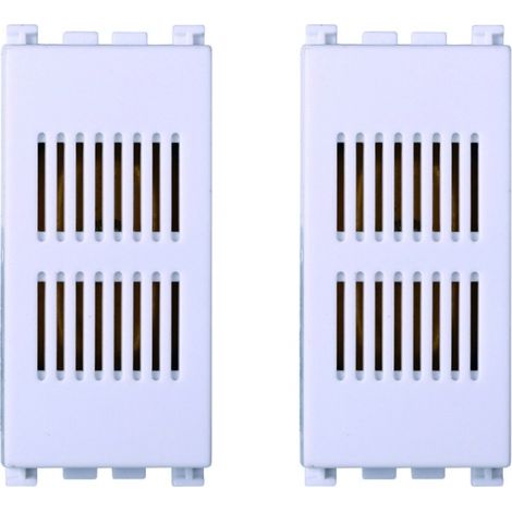 gloca Set 2 Suonerie 6A 220V Compatibili Arké (Bianco) (1/4)