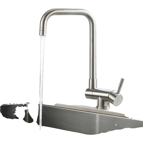 Grifo de cocina, rotación de 360°, diseño plegable, G3/8 (1/2)