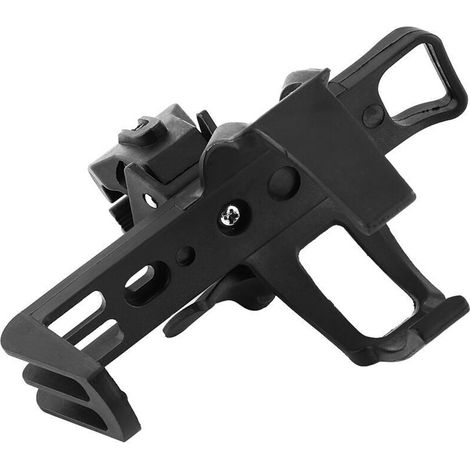 Porte-gobelet pour moto, support de fixation pour bouteille, adaptateur noir - Crezuo (1/4)