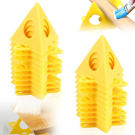 Soporte piramidal de pintura de 20 piezas, trípode para pintura, pirámide para pintura de puerta de armario, trípode para pintura de puerta, mini trípode cónico (1/5)