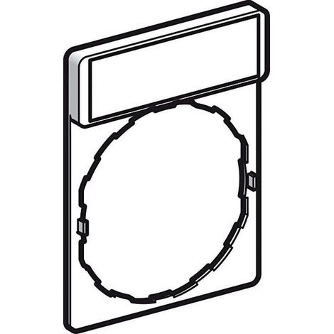 Schneider porta etichetta + etichetta per dispositivi di comando e segnalazione zby2334