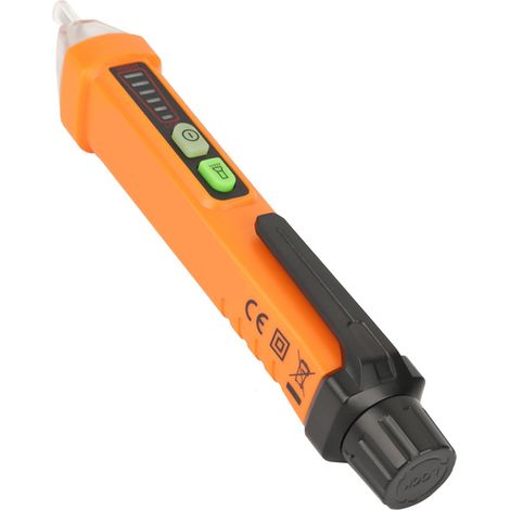 Détecteur de tension sans contact PM8908C, stylo testeur électrique avec indicateur LED, 12-1000V AC (1/5)