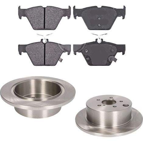 KIT FRENI POSTERIORI compatibile con SUBARU FORESTER (SK) - DISCHI + PASTIGLIE OEM: P 78 026 / BDS1791 /SOSTITUZIONE DIRETTA/BASSA POLVERE/SILENZIOSO (1/5)