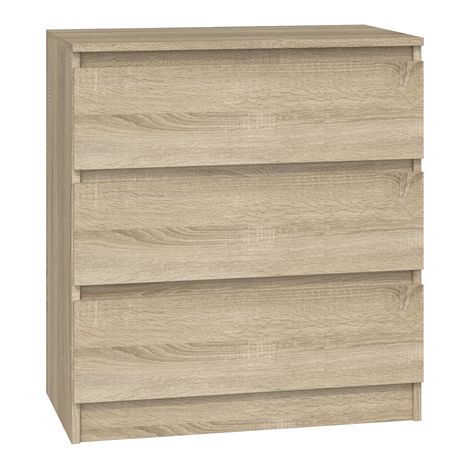 ASTER T3  Drawer Dresser bedroom/office/living room 77x70x40 / 3 drawers  Modern storage furniture Chiffonier Scandinave style  Dressing room