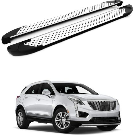 TURTLE kompatibel mit Cadillac Xt5 2016-2025 Trittbrett Sapphire V1 Grau