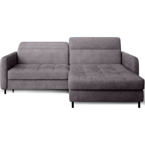 Sofá de esquina colección GOUMSI color Gris (1/5)