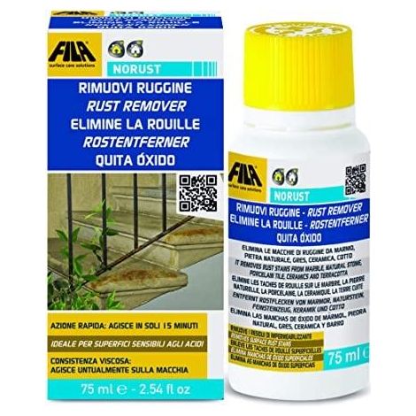 Norust - Quitador de Óxido para Superficies Delicadas / 75 ML / Quitamanchas