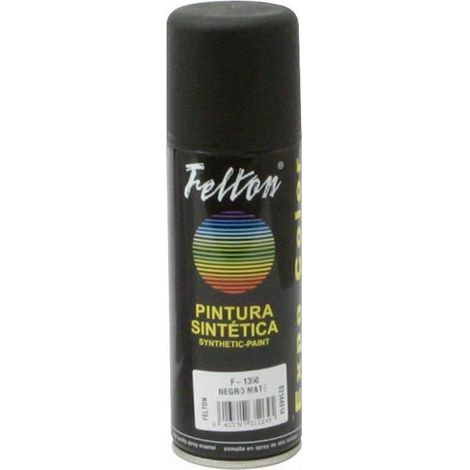 Spray esmalte negro mate 200ml f-1350 felton (1/3)