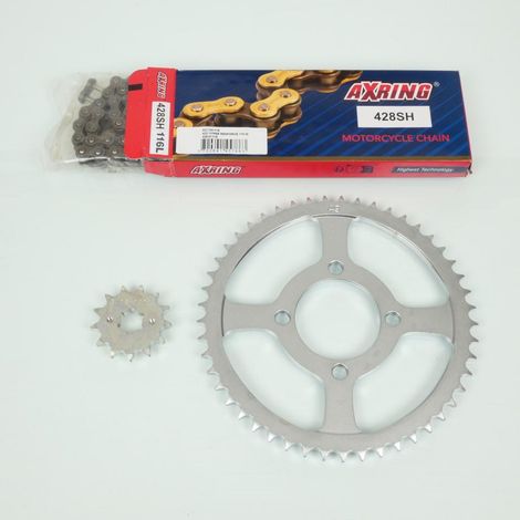 axring kettenset für motorrad yamaha 125 tt-r e kleine räder 2002 (1/2)