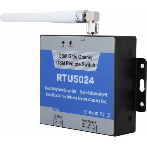 Interrupteur de porte à télécommande avec contrôle de porte SMS, contrôleur d'accès au téléphone portable GSM, contrôle d'accès de porte de sécurité (1/5)