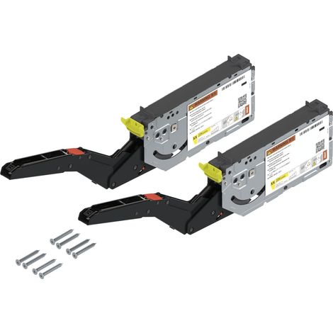 Blum Aventos HK Top Kraftspeicher Set 1730-5200 Eclipseschwarz (1/5)
