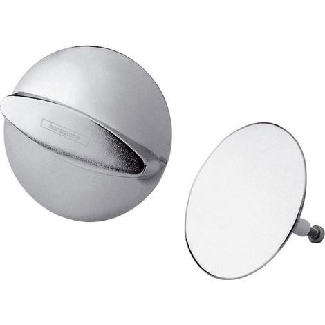 Hansgrohe – Ensemble complet FLEXAPLUS chr – Bec déverseur avec poignée tournante – Bouchon de sécurité pour baignoires normales et spéciales