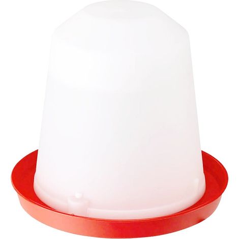 Abbeveratoio per polli a sifone da terra in Polipropilene -10 lt (1/3)