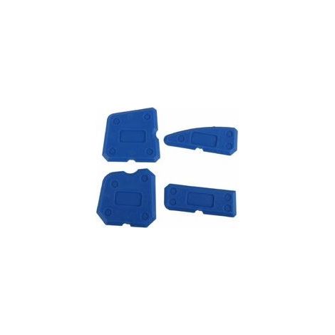 4-piece Smoothing Joint Sealing Tools Kit, Silicone and Caulking Tools for Bathroom, Kitchen, and Sealant, Silicone Grout Remover (blue) (1/5)