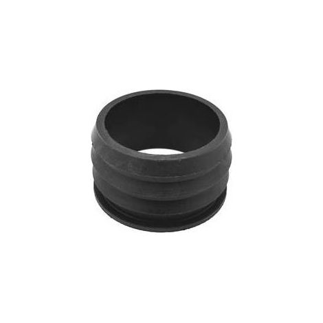 MORSETTO RIDUZIONE IN GOMMA NERA PER TUBO PVC Misura: Diam. F 90 mm / M 100 mm