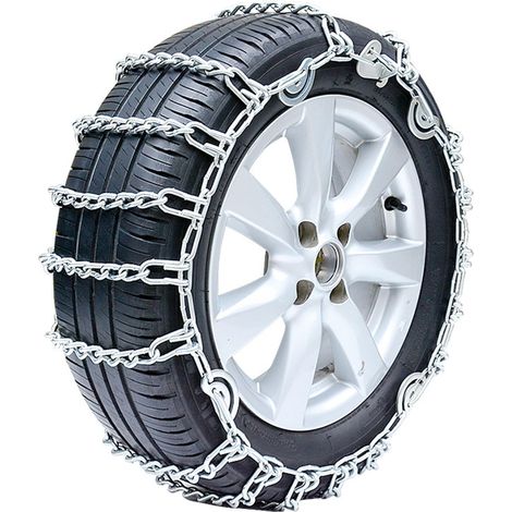 2Pcs Anti-Slip Chaînes Réglables Pneu Roue,Chaînes à Neige pour Voiture Facile à Installer,Neige Route Voiture Boue Glace Escalade Chaine Voiture Neige(Largeur de Pneus 165mm-205mm) (1/5)