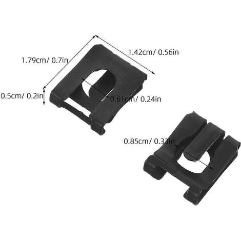 Lot de 30 clips de fixation pour vérins de chaise de bureau, fixations de maintien pour vérins à gaz, pinces de rechange anti-desserrage M8 pour mobilier de bureau à domicile (1/3)