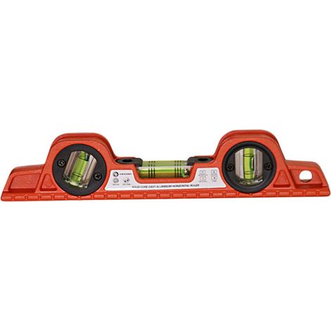 Règle magnétique en forme de bâton à bulles, outil de mesure horizontal, outil de mesure à spiritueux, design compact, travail du bois et construction, multifonction pour l'amélioration de la maison (1/5)