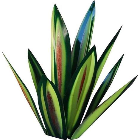 Scultura in metallo Tequila, scultura in ferro Tequila, statua, decorazione da giardino, arte da cortile, 35 cm, giardino verde D (1/5)