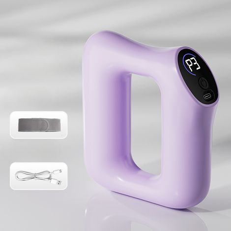 Anello massaggiante per fascia muscolare per tutto il corpo - brucia i grassi in tutto il corpo - utilizzato per il recupero e il rilassamento delle contratture muscolari (viola) (1/5)