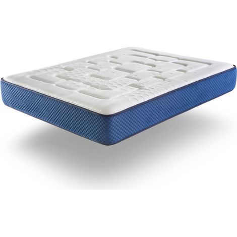 Materasso Singolo 80X200 MEMOLATEX, Alto 25 CM Schiuma HR e Lattice, rigida e reversibile