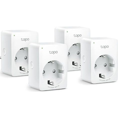 Enchufe WiFi Inteligente TP-Link Tapo P100/ Pack 4