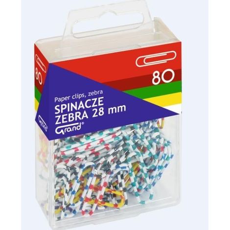 GRAND R-28 Graffette Zebra - 80 pezzi, ufficio e scuola