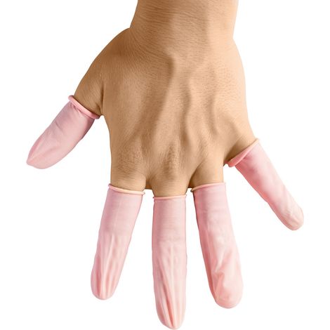 BJZ A-2812 ESD-Fingerlinge antistatisch, puderfrei Kleider-Größe: L Latex