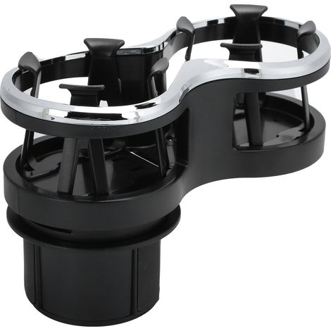 Porte-gobelet multifonctionnel pour voiture 2 en 1 avec adaptateur extensible pour canettes de soda de 500 à 590 ml (1/5)