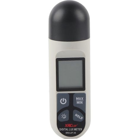 luxmètre numérique de haute précision avec écran LCD clair, portable, large plage de mesure, pour une utilisation domestique.