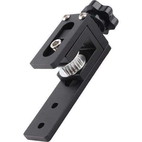 Tendeur courroie acier SPCC noir 2020 axe X tendeur réglable imprimante 3D Ender-3 CR10 kit 1 tendeur 2 écrous T 2 vis M4 (1/5)