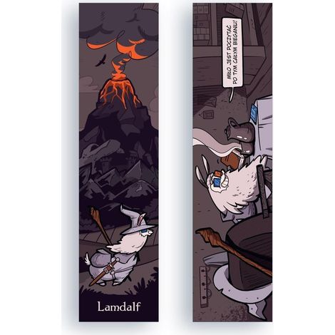 Marcapáginas de cartón - Lambalf