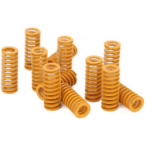 24 Stück 3D-Druckerteile Feder für Heizbett-Extruder-Nivellierungszubehör 25 x 8 mm