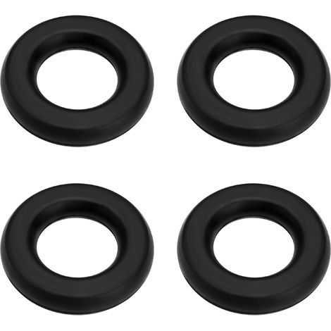 4 Bagues de Suspension d'échappement en Caoutchouc pour Silencieux de Voiture 4437668 Pièce 175538 d'échappement 62 mm OD 32 mm ID Compatible avec 25 1981-1994 Compatible avec Relay MK1 1000, 1400, 18