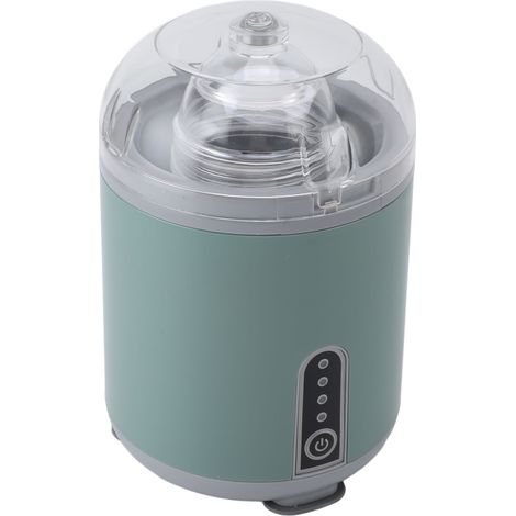 Appareil à œufs dorés électrique rechargeable 1200 mAh, mélangeur automatique de jaunes et blancs d'œufs avec couvercle transparent en polycarbonate et base antidérapante pour un petit-déjeuner vert (1/5)