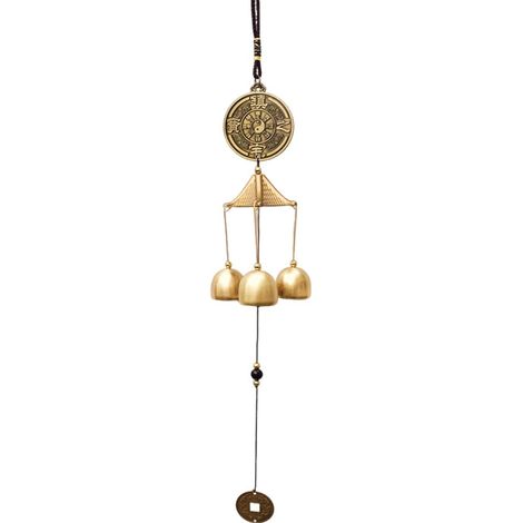 Feng Shui Windspiel Metall mit klaren Tönen für Haus & Garten