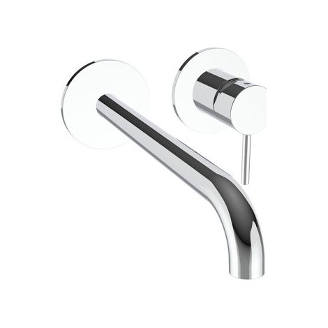 Mitigeur Lavabo Mural Picche Avec Rosaces Bec 225 Mm Chrome - CRISTINA ONDYNA PH25951