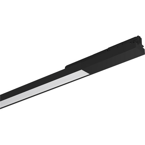 Telco - Éclairage Linéaire Led Monophasé 12 W Pour Rail, Noir, Interrupteur Cct 3000K-4000K, Cri90, Ip20 - Groupe Rossini (1/2)