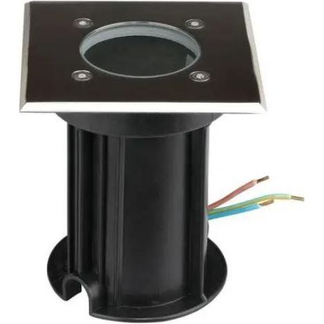 Portafaretto da terra v-tac in acciaio gu10 ip65 - vt-7677 -  7516