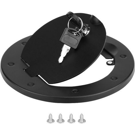 Auto-Styling-Zubehör: Schwarzer Tankdeckel für Jeep Wrangler 2/4-Türer 2007-2017. (1/5)