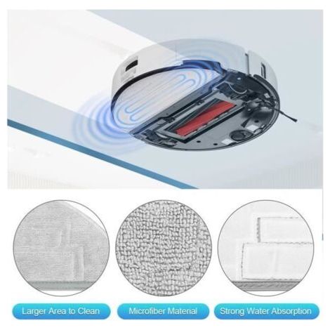 Ultra, Double Brosse Principale, Brosse LatéRale, Filtre Hepa, Chiffons de Vadrouille, PièCes de Rechange ACCESSOIRE D’ASPIRATEUR (1/3)