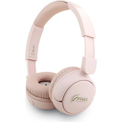 Cuffie circumaurali Guess con logo in metallo - Rosa (1/4)