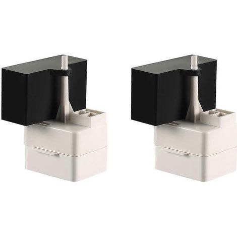 Deux relais de démarrage de compresseur de réfrigérateur W10613606 et condensateurs compatibles, KitchenAid, Kenmore W10416065, PS8746522 QAQ (1/5)