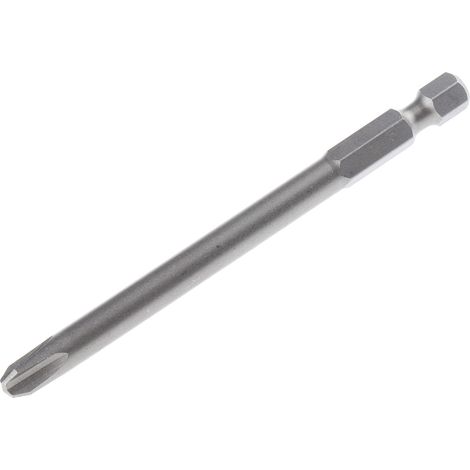 Embout de vissage RS PRO Phillips, PH3, Acier au vanadium au molybdène chromé ( Prix pour Paquet de 5 ) (1/2)