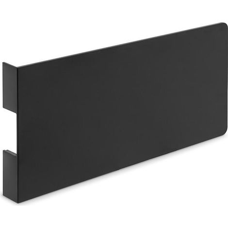 tapa para mecanismo slimwinch acabado negro tipo herraje embutir