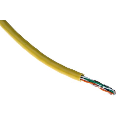 Câble Ethernet cat 5e RS PRO, 50m Sans connecteur, , UTP ( Prix pour Bobine de 50 Mètres )