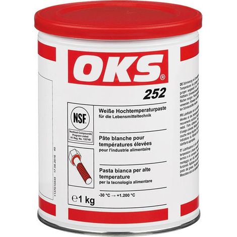 OKS 252 Caja de 1 kg de masa de alta temperatura