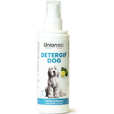 DETERGIF DOG lozione detergente a base di estratti vegetali utile per la pulizia quotidiana del cane 125 ml