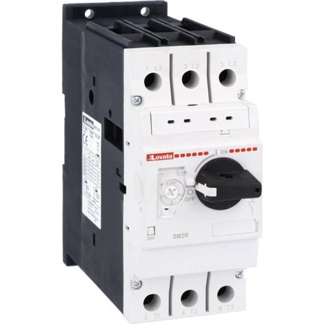 Interruttore Salvamotore Sm2R45-63A ( Lovato Cod. Sm2R6300 ) (1/5)